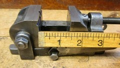 Small Vintage Palmgren No. X1 Tilting Machinist Drill Press Vise USA Tool