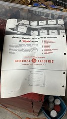 General Electric 1961 Glyptal Paint 7496 Machine Grey Full With Brochure