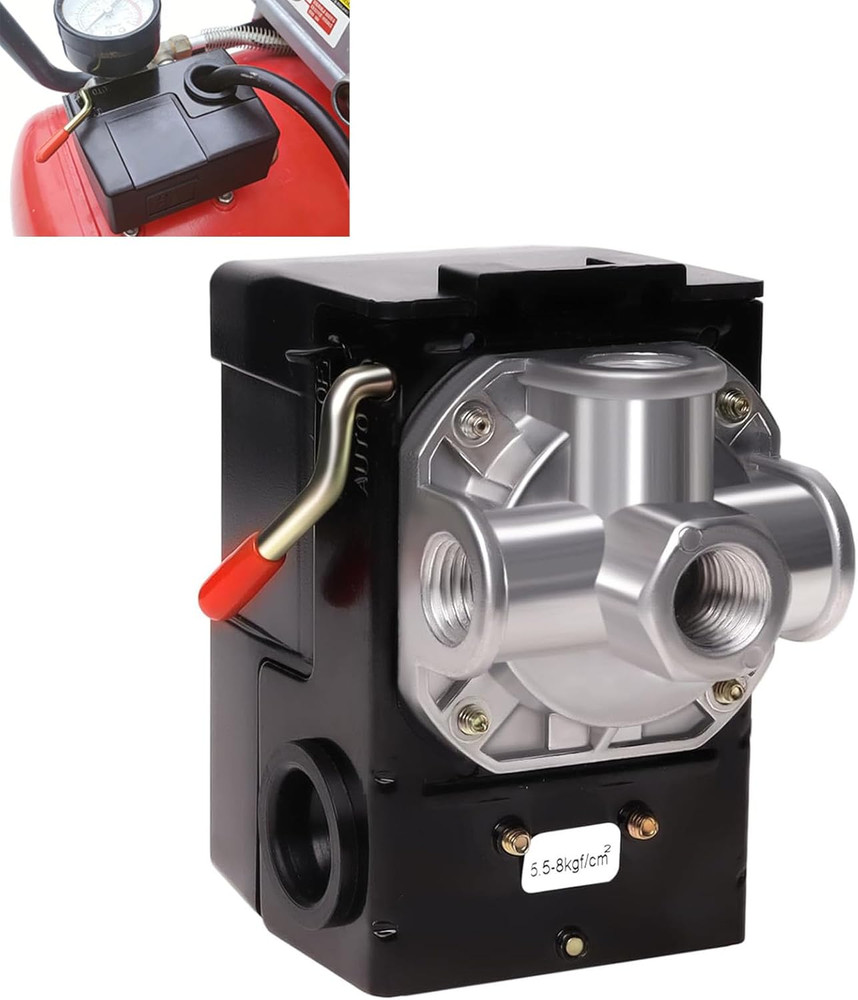 LF10-4H Pressure Switch, 4 Port Air Compressor Pressure Switch Replacement Cont