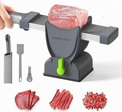 Meat Slicer, Cleaver Can Chop, Slice, Shred, 17 in 1 Stainless Steel Cleaver Kit