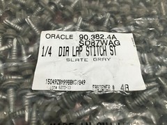250 – Atlas 1/4″-14 x 7/8″ HWI LAP/STITCH Self-Tapping Hex Screws in Slate Gray