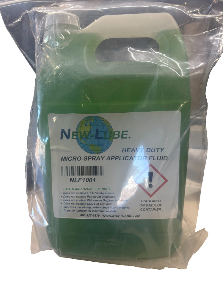 New-Lube Machine Cutting Fluid 1 Gallon Bottle – Micro-Spray Application NLF1001
