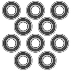 Caltric 6308-2RS 6308 2RS C3 Deep Groove Rubber Sealed Ball Bearings 40x90x23
