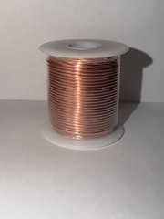 Bare Copper Wire 24 Gauge 1 lb Spool (793 Feet) Diameter 0.020