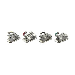 Dental Orthodontic Buccal Tubes 1st 2nd Molar Brackets Roth MBT 022 Bonding Tube