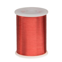 42 AWG Gauge Enameled Copper Magnet Wire 1.0 lbs 51313′ Length 0.0026″ 155C Red