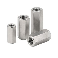 Threaded Rod Coupling Nuts A2 Stainless Steel M3M4M5M6M8M10M12M14M16M18M20M22M24