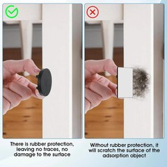 60 Pieces Magnetic Zip Tie Mount Multipurpose Cable Holder Magnets Bases