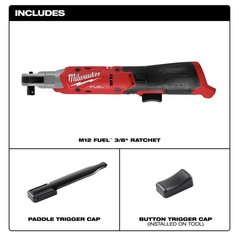 Milwaukee 3053-20 M12 FUEL 3/8 inch Ratchet Baretool NEW!
