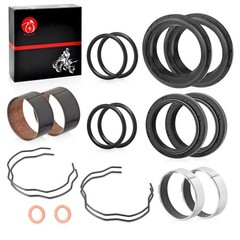 Fork Bushing Dust Oil Seals Kit for Yamaha V-Star 650 950 1100 1300 & MT07 FZ07