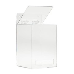 Okuna Outpost Wall Mount Glove Dispenser – 5 x 4.5 x 8.5 In, Clear