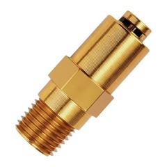 7101359 Thermal Relief Valve, 0.5 inches x 1.7 x inches, Gold
