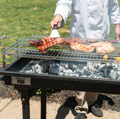 Heavy-Duty Outdoor Portable Charcoal Grill w/ Removable Legs and Cover 60″ Steel
