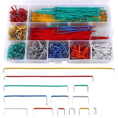 Jumper Wire Kit 840 Piece Breadboard Jumper Wire Set 14 Assorted Lengths For Pro