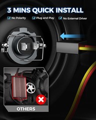 H7 48000LM High Bright 6000K Cool White Xenon H7 Bulbs