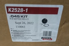 Lincoln Electric K2528-1 6 Pc 0.045 In Max Wire Dia Innershield Welding Kit