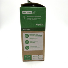 Square D HEPD80 80kA Whole Home Surge Protective Device SPD Type 1 120/240V NEW