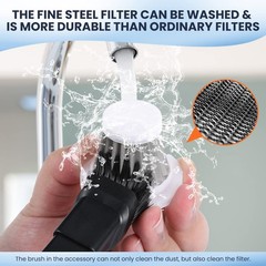 Saker Mini Vacuum Cleaner for Car 3 in 1 Original Filter