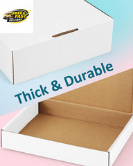 Shipping Boxes 7X5X2 Inches Small Mailing Boxes 50 Pack White Cardboard