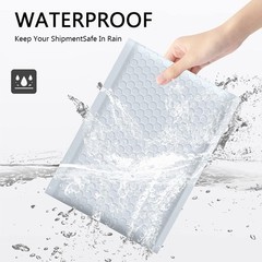 White Bubble Mailers 4×7 Inch Padded Envelope Shipping Bags 50/100 pcs