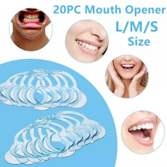 20PC C Type Teeth Intraoral Cheek Retractor Mouth Opener for Adult Kid 5L+10M+5S
