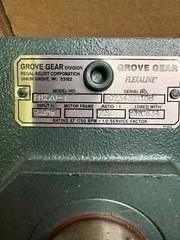 GROVE FH220-1 FLEX-A-LINE RIGHT-ANGLE GEAR REDUCER 1″ BORE, RATIO – 7.5, M/O!