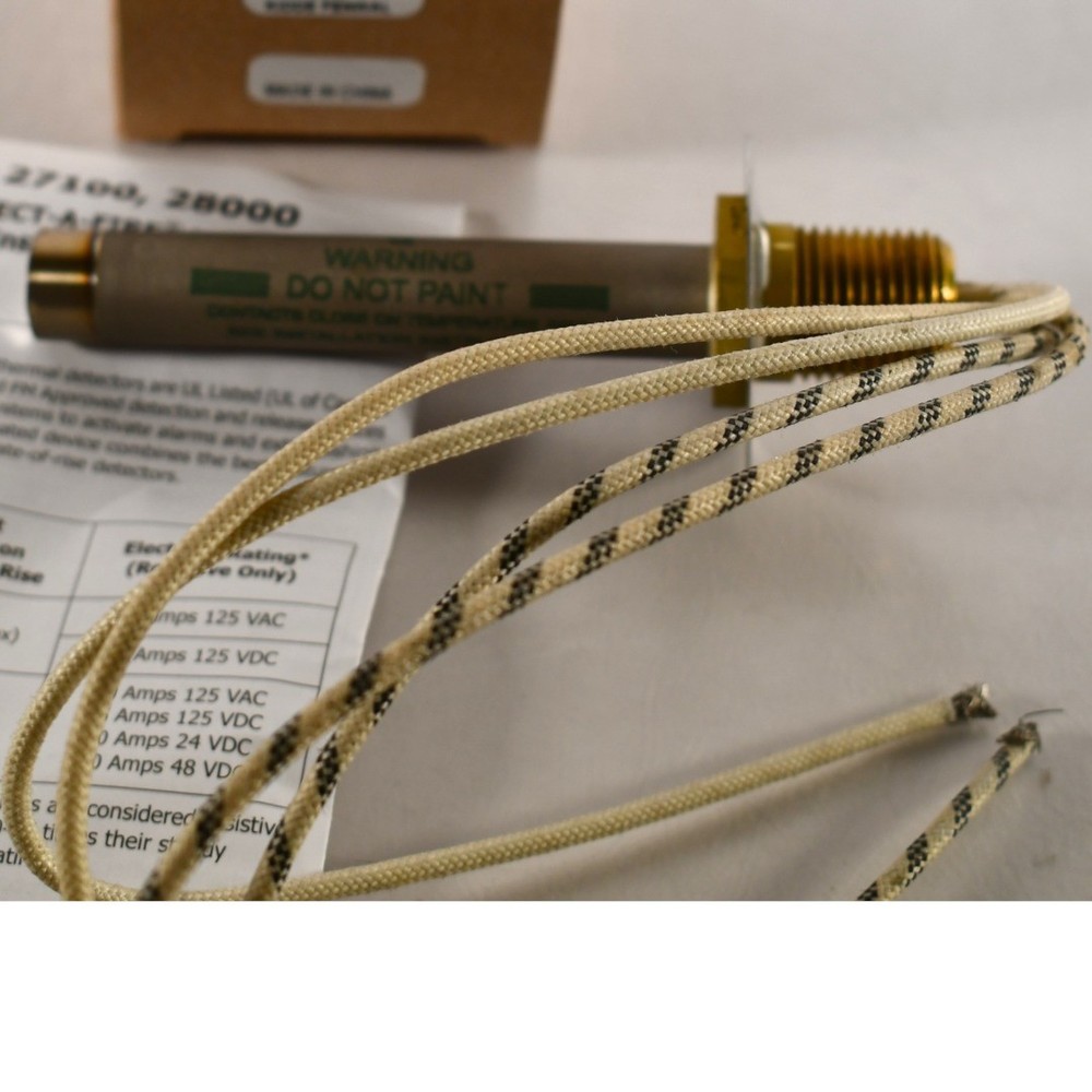 NEW Kidde Fenwal 12-G27121-11012 450F Heat Detector Sensor 12” Leads
