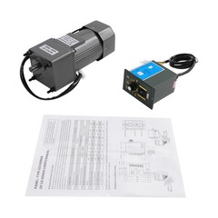 90W Gear Motor w/ Speed Controller Reduction Ratio: 1:20 Electric Single-phase