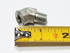 15 WEATHERHEAD C3359x2 1/8″ Female FNPT x 1/8″ Male MNPT 45 Degree Street Elbow