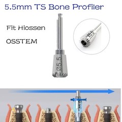 Implant Bone Profiler Screw Drivers Osstem Dental Torque Wrench Tool For Hiossen