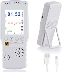M06 Color Geiger Counter Nuclear Radiation Detector Dosimeter Beta, Gamma, X-Ray
