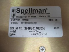 Spellman PTV30N200X2328 Power Supply X2328