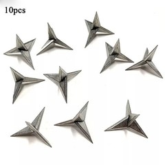 20/10xTire Puncture Spikes Heavy Portable Duty Carbon Steel Triangle Road Spikes