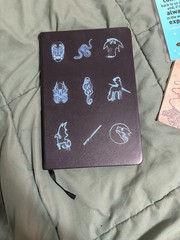 Harry Potter Forbidden Forest Illustrated Lined Journal w/ Bookmark