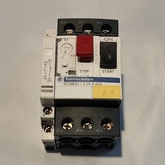 Telemecanique GV2ME03 0.25-0.40A Motor Starter Circuit Breaker w/ GVAN11 Aux Con