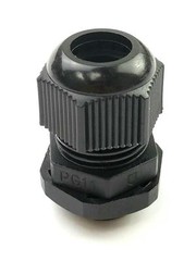 100 Pieces PG11 Black Waterproof Connector Gland 5-10mm Dia Cable
