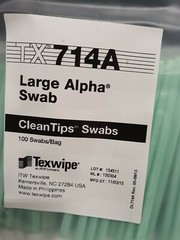 Large Alpha® TX714A Inner Bags: 10 pcs box (2 inner bags of 50 swabs)