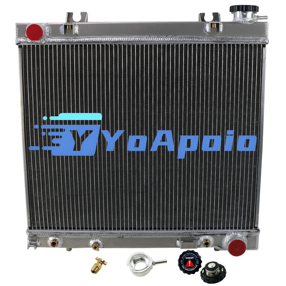 3 Row Aluminum Radiator for 2005-2011 Dodge Ram Dakota ST SXT SLT 3.7L 4.7L