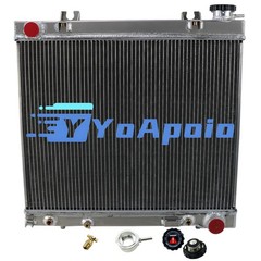 3 Row Aluminum Radiator for 2005-2011 Dodge Ram Dakota ST SXT SLT 3.7L 4.7L