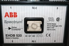 One (1) ABB SK827085-AF Contactor 110 VAC 50 HZ EHDB520-21-11 Bulgaria