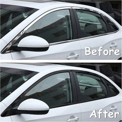 2″ x 30 Ft High Gloss Vinyl Tape for Black Out Chrome Delete Window Trim