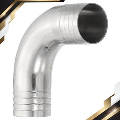 1 1/2in Hose Barb Fitting 90 Degree Elbow Hose Pipe Barbed 304 Stainless Steel