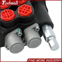 Findmall Hydraulic Remote Control Valve 2 Spool 21 GPM Easy Installation Kit