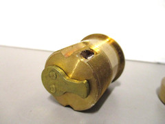 Best Access 35H Mortise Lock Lock Cylinder with Trim Ring Brushed Brass