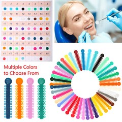 1040/ Dental Ortho Elastomeric Ligature Tie Elastics Rubber Bands Brace O-Ring