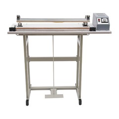 22.83″ Foot Pedal Impulse Sealer Heat Seal Plastic Bag Sealing Machine w/ Cutter