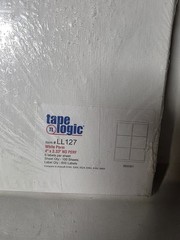 Tape Logic LL127 White Permanent Labels 4″ x 3.33″ 100 Sheets 600 Count SEALED!