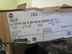 NEW Yale Econ RIM RHR 1800 36 689 RHR Hex Dogging Yes LT 6 Door Size: 36″ 1.750