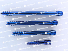 Herbert Screws Set 3.5mm Dia 16mm-40mm Length W/ Drive Total Surgical 53 Pcs Ti