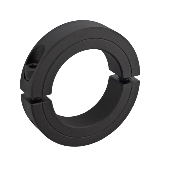 1-1/4″ Double Split Shaft Collar – Black Oxide – 2 Pack